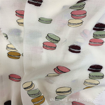 Skin-friendly 100% Rayon Printed Material Children Fabric